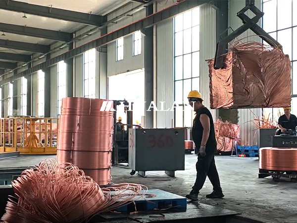 China Scrap Copper Compressor baler Hualan
