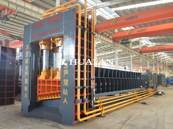 Heavy duty scrap channel steel shearing shear China