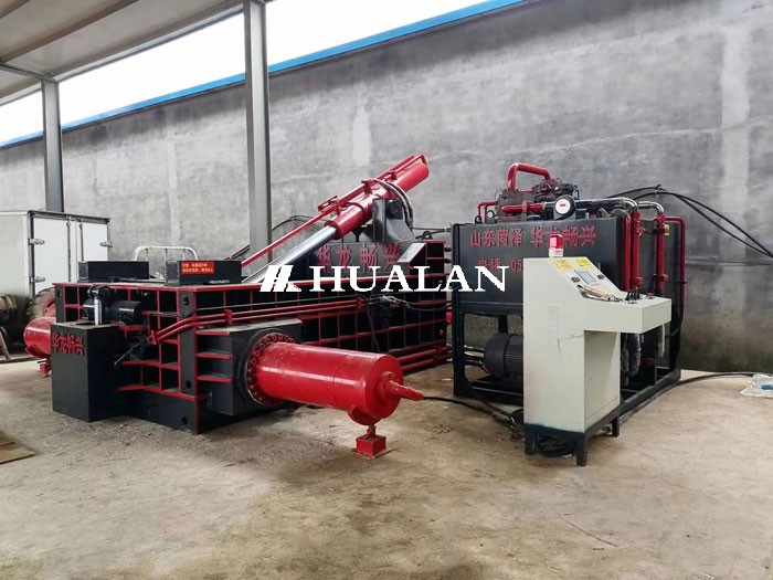 Scrap metal baler compressor China Hualan