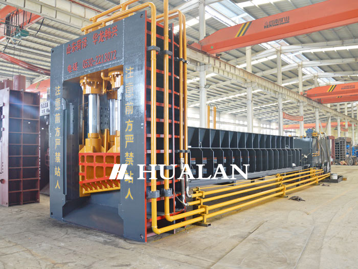 Q91 Hydraulic Baling Shear Guillotine cutting China Hualan