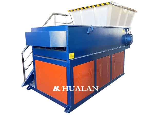Single shaft shredder hydraulic shredding China
