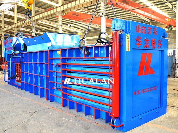 Horizontal Waste Baler Scrap Compactor China Hualan