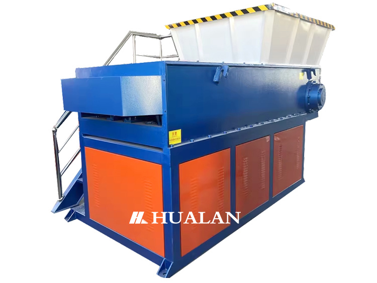 Single shaft shredder hydraulic shredding China