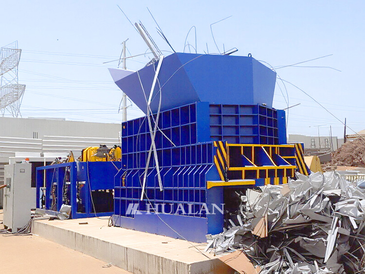 Box Shear Container Compact Shear for Scrap Metal China Hualan