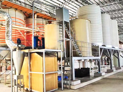 Plate quartz silica sand washing processing line machine high purity China