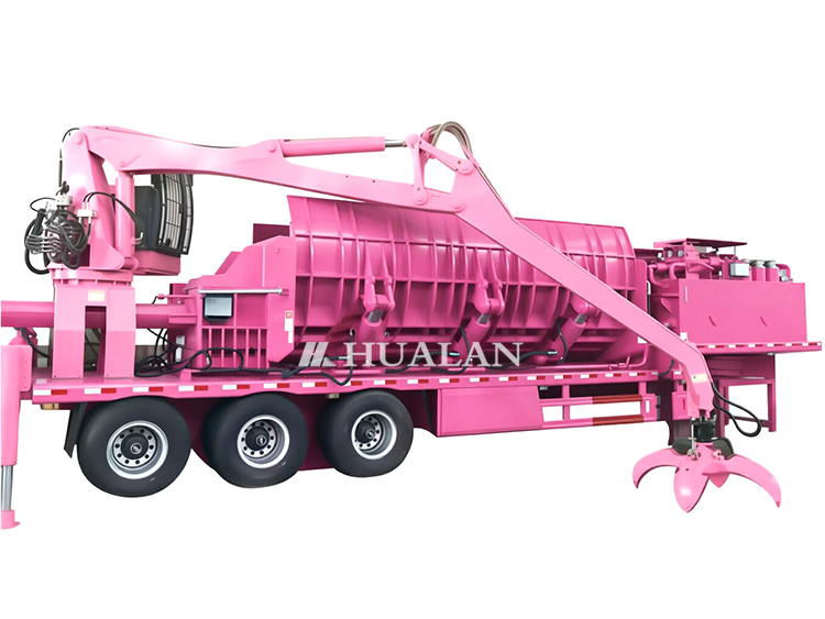 Car Baler scrap car shell flattener baling press machine China