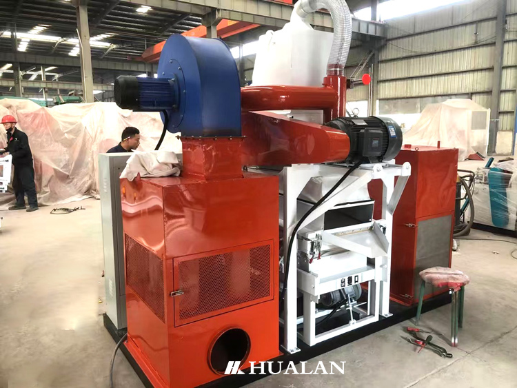 Scrap Copper wire cable Granulator Copper recycling China